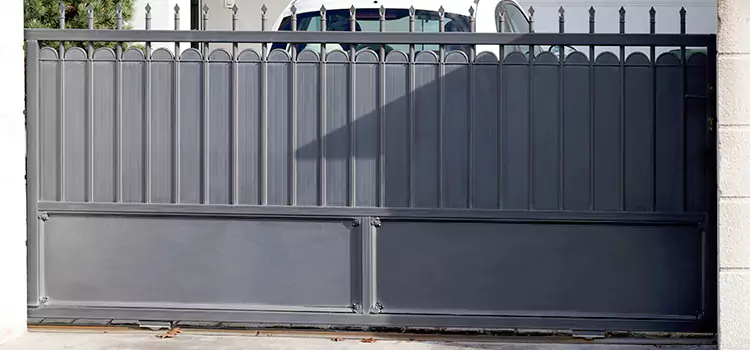 Metal Driveway Gate Installation Strathmore